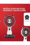 Mini Fan Hayvan Figürlü – Şarj Edilebilir Taşınabilir El Vantilatörü