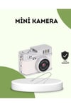 Mini HD Dijital Kamera 1080P Kordonlu Taşınabilir Retro Model