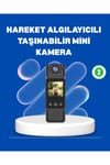 Mini Kamera 1080P Full HD Döner Lens Taşınabilir