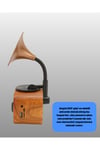 Mini Nostaljik Bluetooth Hoparlör FM Radyo 8 Saat Batarya