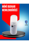 Mini Şarjlı Buhar Nemlendirici – Taşınabilir, Enerji Tasarruflu, Kablosuz Kullanım