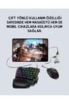 Mobil Oyunlar için Klavye, Mouse ve Dönüştürücü Seti