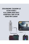 Mobil Uyumlu Klavye Mouse Seti – PUBG ve FPS Oyunları İçin 5'i 1 Arada Oyun Kiti