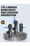 Mobil Uyumlu Mikrofon - Dış Mekân İçin İdeal