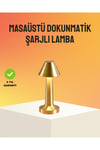 Modern Metal Masa Lambası 3 Işık Renkli Kademesiz Parlaklık Ayarlı