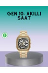 Modern Tasarımlı Akıllı Saat Kalp Atış Uyku Spor Aktivite Takip