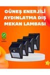 Montajlı Güneş Enerjili Duvar Tipi Aydınlatma – 8 Saat Çalışma Süresi