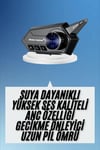 Motorcu Kulaklığı Kask Kulaklığı Çağrı Cevaplama ANC Özellikli