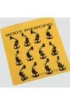 MTXDPN Çapa Çelik Piercing (160000) 1 Adet-Siyah