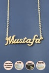Mustafa İsimli Kolye