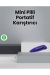 Mutfak İçin Mini El Mikseri – Kahve, Süt, Krema ve Sos Karıştırıcı