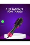 Negatif İyon Teknolojili Saç Kurutma ve Şekillendirme Fırçası