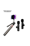 NPL2S TRİPOT +K11 YAKA MİKROFONU SET