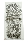 NRZSNT Tattoo Kol (223126) Dövme Sticker-Siyah