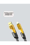 Örgülü Tasarım 4’ü 1 Arada USB-C Lightning Hızlı Şarj Kablosu