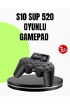 Orijinal 2025 S10 Gamepad 520 Oyunlu HDMI TV Bağlantılı A Kalite Atari