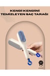 Otomatik Temizlenen Ergonomik Saç Tarağı – Masaj Başlıklı