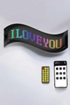 Otomobil Uyumlu Led Matrix Dijital Ekran Bluetooth Bağlantılı