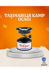 Outdoor Kamp Ocağı Seti Çakmak Gazlı Taşınabilir