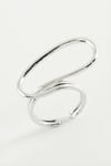 Oval Metal Yüzük