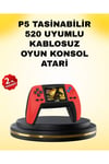 P5 Retro GamePad 520 Oyunlu TV ve Elde Oynanabilir Konsol