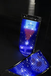 Piksel Led Matrix RGB Işıklı Led Yazılı Bluetooth Bağlantılı 16X64