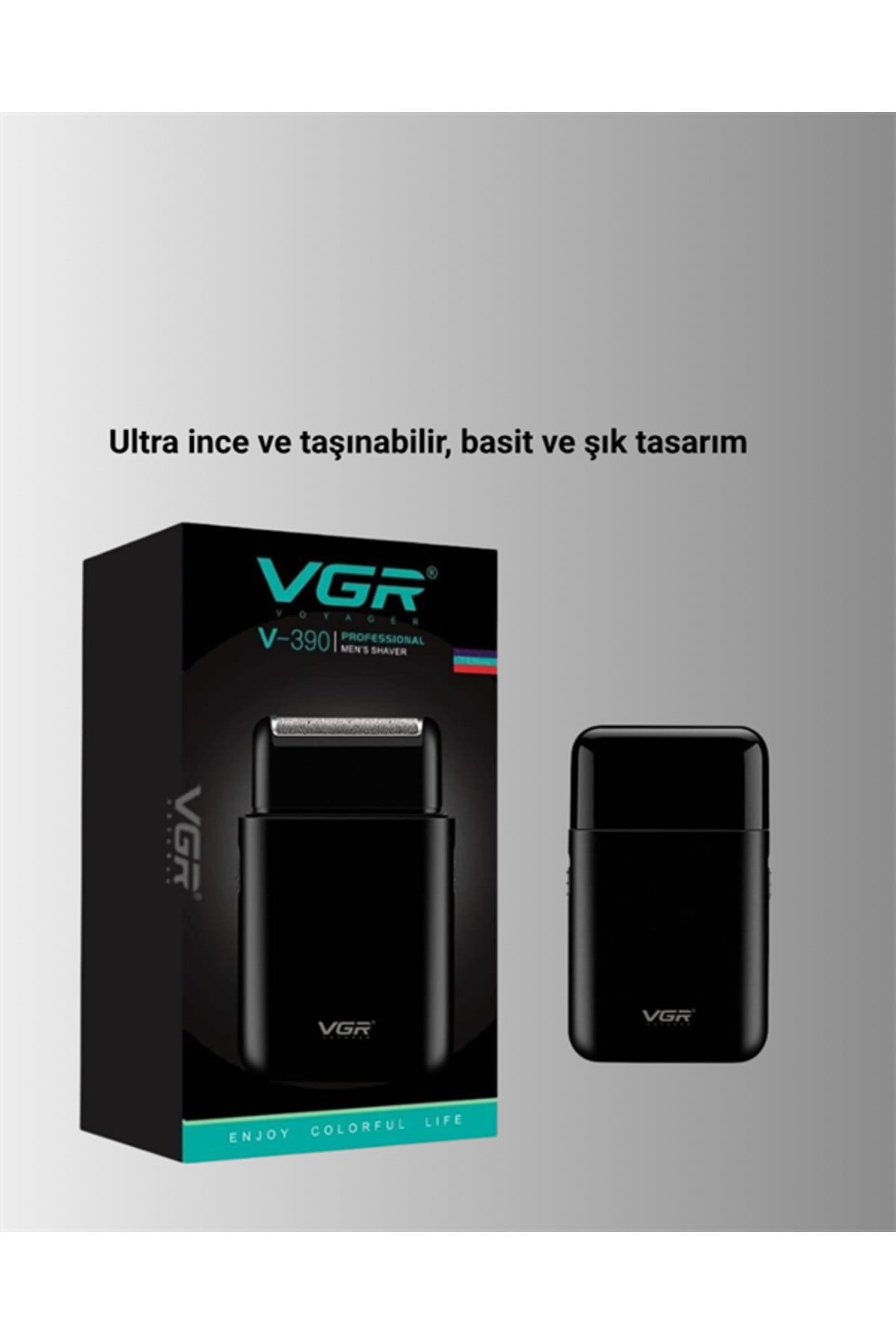 Pistonlu ve Örgülü Ağ Başlıklı Kart Tipi Traş Makinesi – Hafif, Güvenli, USB Şarjlı