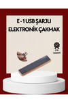 Plazma Ark Teknolojili Elektrikli Çakmak – Dokunmatik, LED Göstergeli, Şarj Edilebilir