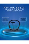 Polygold PG-100 Type-C Şarjlı Bluetooth Kulaklık – Boyun Askılı, Uzun Pil Ömürlü, Mikrofon