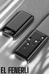 Powerbank 20.000 Mah Dijital Göstergeli LCD Ekran Uzun Pil Ömrü