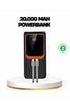 Powerbank 20000 Mah 22.5W Hızlı Şarjlı Ve Kompakt Çoklu Kablo Çıkışlı