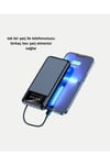 Powerbank 20000 Mah 4 Çıkışlı Hızlı Şarjlı Ve Led Göstergeli