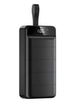 Powerbank 50.000 Mah Dijital Göstergeli Taşınabilir 4 Portlu Hızlı Powerbank
