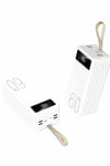 Powerbank 60.000 Mah Taşınabilir Şarj Hızlı El Fenerli Dijital Göstergeli