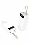 Powerbank 60.000 Mah Taşınabilir Şarj Hızlı El Fenerli Dijital Göstergeli