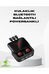 Powerbank Özellikli Bluetooth Kablosuz Kulaklık – Dokunmatik Kontrol, Uzun Pil Ömrü, Ergonomik Tasar