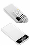 Powerbank Şarj Cihazı 4 Çıkışlı 20.000 MAH Powerbank Kompakt Yüksek Kapasiteli Hızlı Şarj