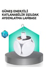 Pratik Katlanabilir Solar LED Aydınlatma Lambası