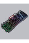 Profesyonel Oyuncu Klavye Mouse Seti – RGB Işıklı, Türkçe Q, DPI Ayarlı, Dayanıklı Gövde