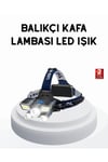 Profesyonel Şarjlı LED Far – IPX5 Suya Dayanıklı, 4 Işık Modu, Hareket Sensörlü