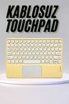 Profesyonel Wifi Q Klavye Bluetooth Klavye Touchpad 10.8 Inç