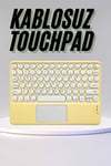 Profesyonel Wifi Q Klavye Bluetooth Klavye Touchpad 10.8 Inç