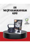 Q10 Dokunmatik Bluetooth Kulaklık – 6 Saat Müzik, Çift Dil, Hızlı Şarj