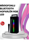 Renkli Işıklı Bluetooth Hoparlör – Taşınabilir, Güçlü Ses Performansı