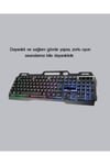 RGB Aydınlatmalı Klavye Mouse Seti – USB Bağlantılı, Türkçe Q, Ayarlanabilir DPI, Ergonomik Yapı