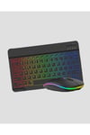 RGB Aydınlatmalı Q Klavye Türkçe Karakter Destekli