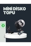 RGB LED Disko Küresi 7 Modlu Uzaktan Kumandalı
