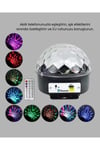 RGB LED Disko Topu Projektör – Ev Partileri, Doğum Günleri ve Eğlence İçin Işık Şovu