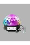 RGB LED Disko Topu Projektör – Ev Partileri, Doğum Günleri ve Eğlence İçin Işık Şovu