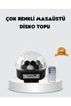 RGB LED Disko Topu Projektör – Ev Partileri, Doğum Günleri ve Eğlence İçin Işık Şovu